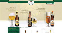 Desktop Screenshot of brasserie-dubuisson-shop.com